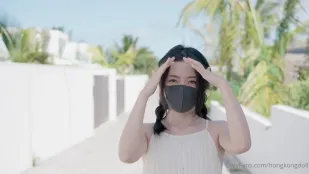 HongKongDoll - 情人節特輯 海島無套激戰粉嫩蜜穴