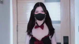 突き出した美尻でパパの巨根を優しく包み込む 狐不妖