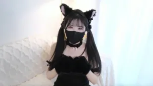 私室撮影で猫耳娘の蜜穴を犯され中出し 懶懶豬