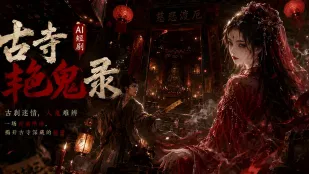 古寺の艶鬼録 男が古寺で休むと女鬼たちに絡まれ 深喉や騎乗位などさまざまな精搾り技で大量の陽気を吸われる  