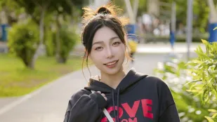 先輩の巨根が最奥まで突き刺さり、ビールを連続絶頂させる