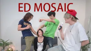 EDmosaic 小悪魔JD、エレベーターで3人の男にナンパされ即ハメK歌！