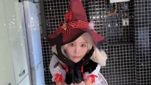 HLS-158 原神コスプレ 可莉 調教待ちの小悪魔エルフ