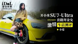 IDG5603 小米SU7で金蔓女を落とす極上車震レビュー 小愛